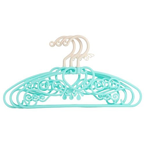 DP Clothes-Accessories Hanger - Plastic, Green - Gr BB 588 1, 3 pcs  