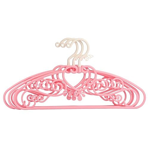 Buy DP ClothesAccessories Hanger Plastic, Pink PK BB 588 2 Online