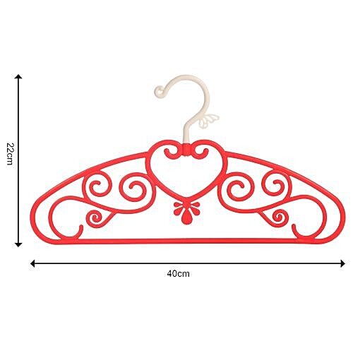 DP Clothes-Accessories Hanger - Plastic, Red - RedÂ  BB BB 589 3, 3 pcs  