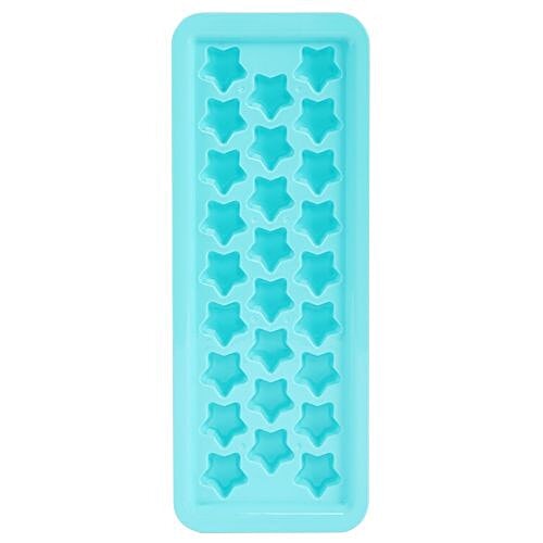 DP Ice Mould - Plastic, Green & Blue, Star Shape - Gr&BlÂ  BB 598 1, 2 pcs  