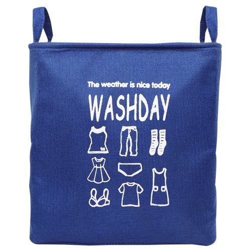 Buy DP Clothes-Storage-Laundry Bag, Fabric - Blue, CubicalBlueÂ BB 548 1  Online at Best Price of Rs 349 - bigbasket