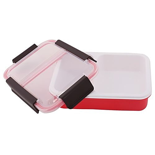 Homio Lunch Box - Plastic, Red - RedÂ  BB BB 579 3, 1 L  