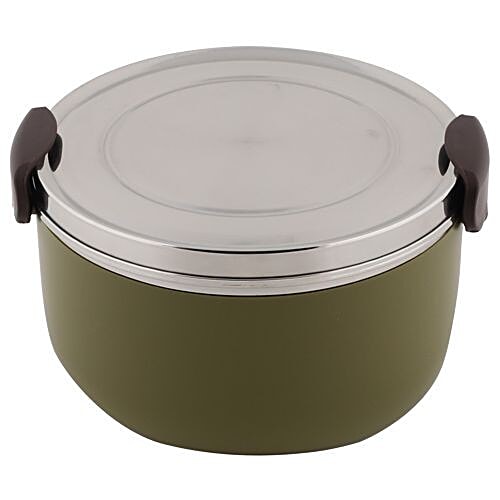 Tedemei Stainless Steel Lunch Box/Tiffin Set - Green BB 574 1, 1 L  