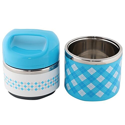 Tedemei Stainless Steel Lunch Box/Tiffin Set - Assorted color , BB 575 2, 930 ml  