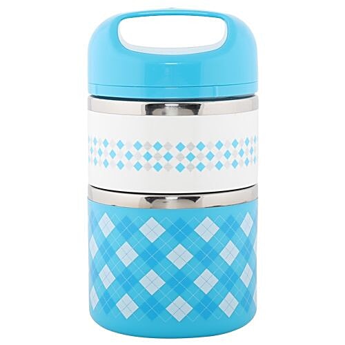 Tedemei Stainless Steel Lunch Box/Tiffin Set - Assorted color , BB 575 2, 930 ml  