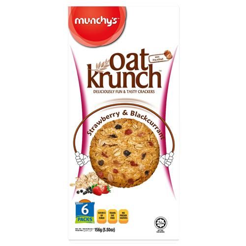 Buy Munchys Oat Krunch - Strawberry & Blackcurrant Online at Best Price ...