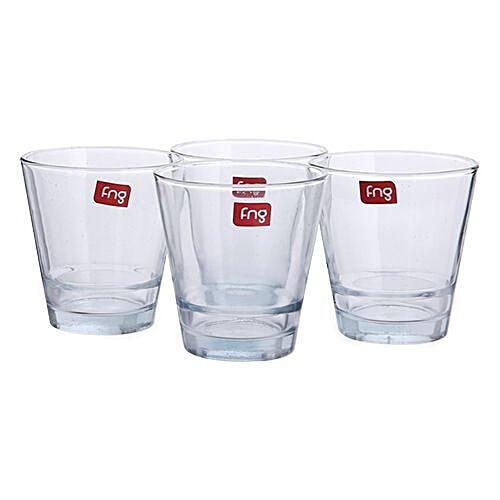 Fng Glass Tumbler Set - Koniq, 4 pcs  
