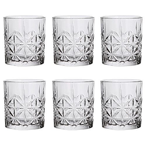 Buy HiLuxe Crystal Juice Glasses Online at Best Price of Rs 549 bigbasket