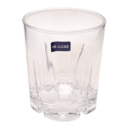 Hi-Luxe Whiskey Glass - Bell, 250 ml (Set of 6) 