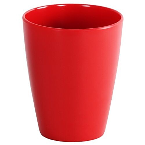 Iveo Chai/100% Melamine Water/Juice Tumbler - Red, 2 pcs  