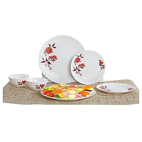 LaOpala Opalware Melody Dinner Set - Eros, 6 pcs  
