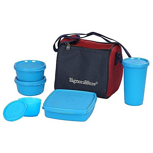 Signoraware Best Lunch Pack Super With Bag Pack, 1 pc  