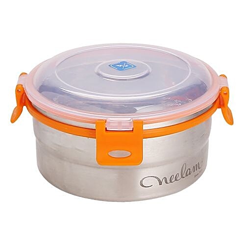 Neelam Stainless Steel Leak Lock Container Set, 3 pcs  