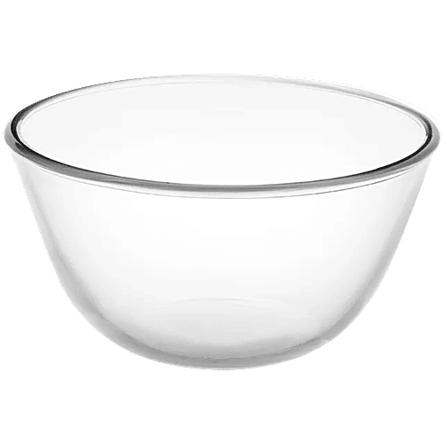 Buy Cello Glass Bowl For Mixing/Serving Borosilicate, Ornella Online