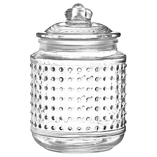 Buy Cello Glass Sodalime Storage Jar Valentino Online at Best Price