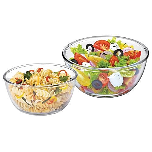 Buy Cello Glass Bowl For Mixing/Serving Borosilicate, Ornella Online at Best Price of Rs 329