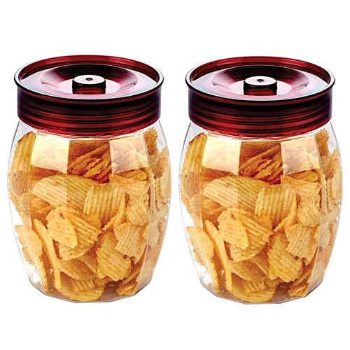 Saura Octus Jar, 600 ml Pack of 2 