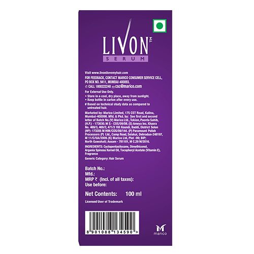 Buy Livon Serum Serum For Dry & Unruly Hair Online at Best ...