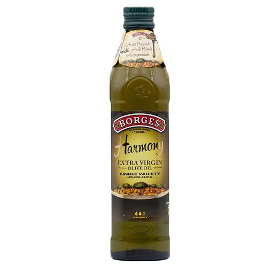 BORGES Harmony Extra Virgin Olive Oil, 500 ml Glass Bottle