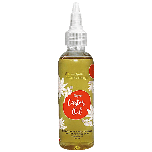 Buy Aroma Magic Organic Castor Oil Smoothens Hair & Softens Skin