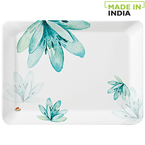 Servewell Pure Melamine Small Tray - Water Lily, 1 pc  