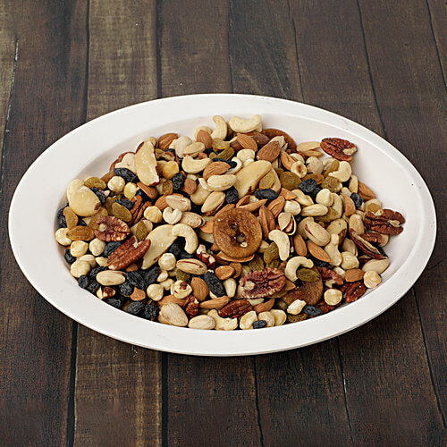 Servewell Pure Melamine Oval Round Serving Platter- Kalpak, 1 pc  Dishwasher Safe