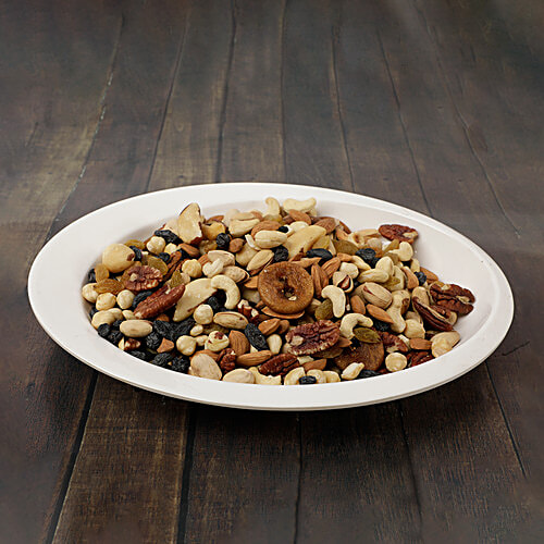 Servewell Pure Melamine Oval Round Serving Platter- Kalpak, 1 pc  Dishwasher Safe