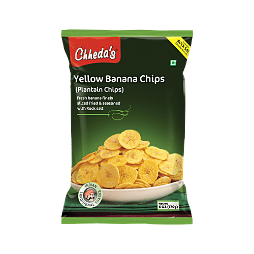 Chhedas Yellow Banana Chips, 170 g