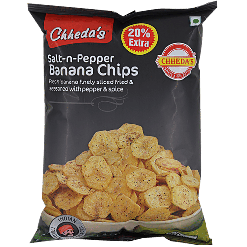 Buy Chhedas Banana Chips Salt & Pepper Online at Best Price of Rs 75