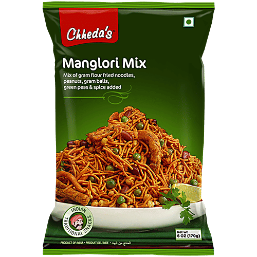 Chhedas Manglori Mix, 170 g  Zero Trans Fat & Zero Cholesterol