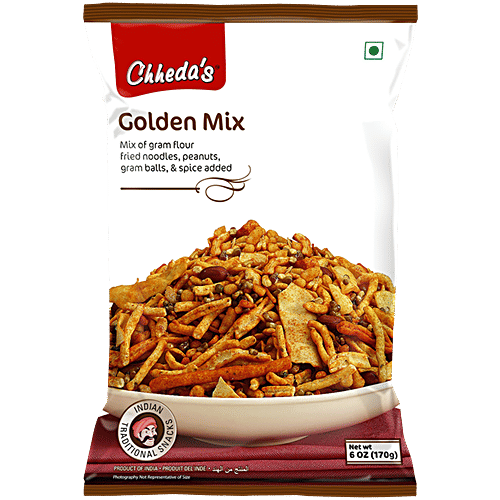 Chhedas Golden Mix, 170 g Zero Trans Fat & Zero Cholesterol
