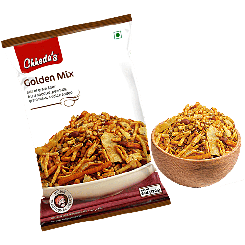 Chhedas Golden Mix, 170 g Zero Trans Fat & Zero Cholesterol