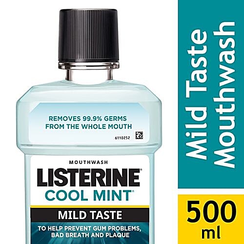 Buy Listerine Cool Mint Mild Taste Mouthwash Online at Best Price of Rs