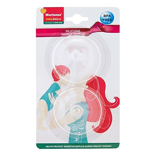 Morisons Baby Dreams Silicone Nipple Shield, 1 pc  BPA Free