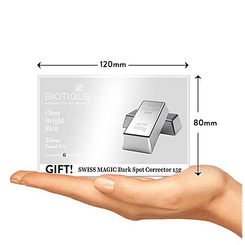 BIOTIQUE Facial Kit - Silver, 65 g  