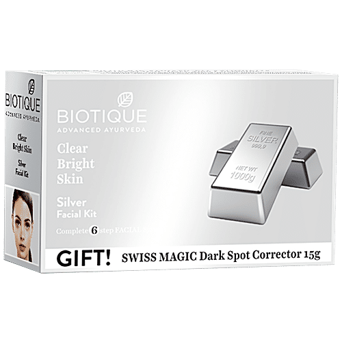 BIOTIQUE Facial Kit - Silver, 65 g  