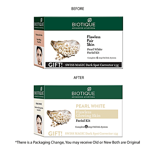 BIOTIQUE Facial Kit - Pearl White, 65 g  