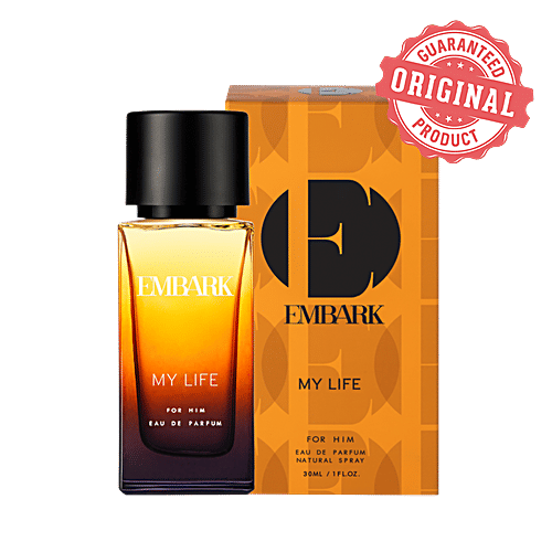 Embark My Life For Him - Eau De Parfum Natural Spray, 30 ml  