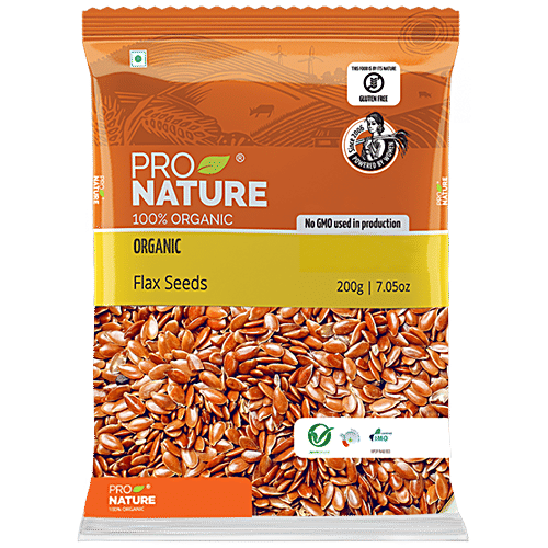 Buy Pro Nature Organic Flaxseed/Alsi Online at Best Price of Rs 62.9