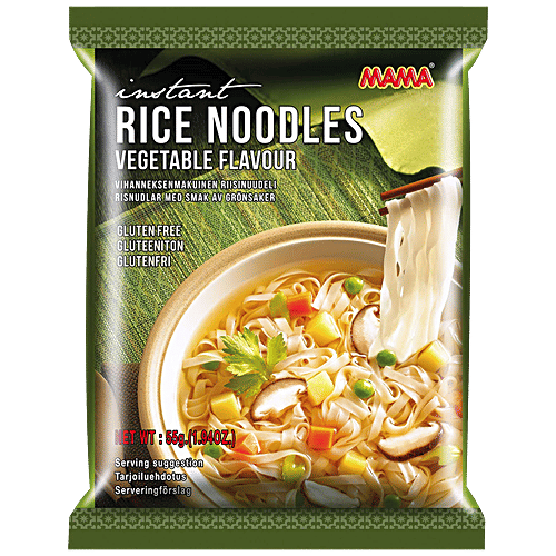 Buy MAMA Instant Rice Noodle Vegetable Flavour, Gluten Free Online at