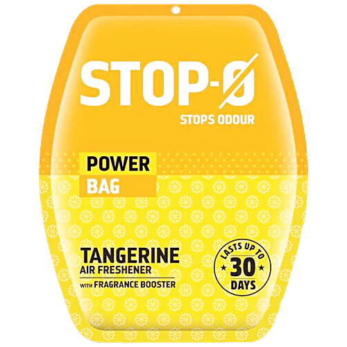 Buy StopO Power Bag Bathroom Air Freshener Pouch Tangerine Fragrance