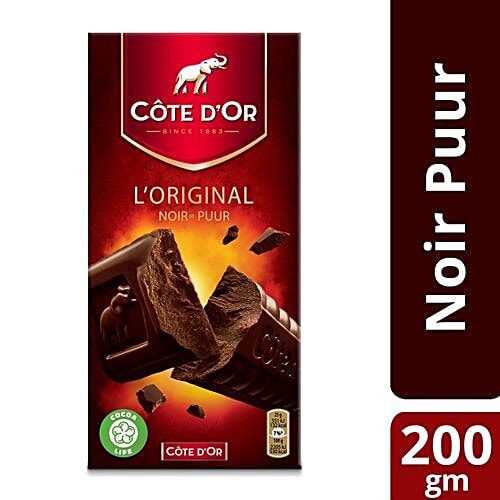 Buy Cote D Or Chocolate Bar Noir Puur Online at Best Price of Rs 350