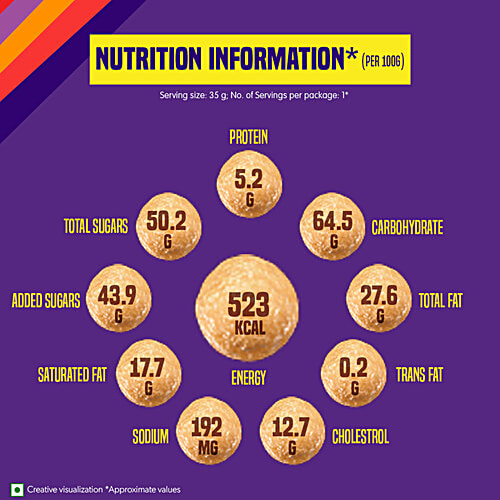 Cadbury Dairy Milk Crispello Chocolate Bar, 35 g  