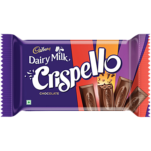 Cadbury Dairy Milk Crispello Chocolate Bar, 35 g  
