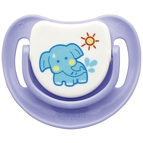 Buy Pigeon Baby Silicone Pacifier Step 2 Elephant Online at Best
