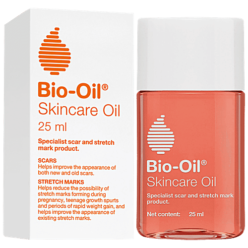 Bio-Oil Skincare Oil - For Ageing & Dehydrated Skin, Purcellin Oil, 25 ml Improve Appearance of Scars