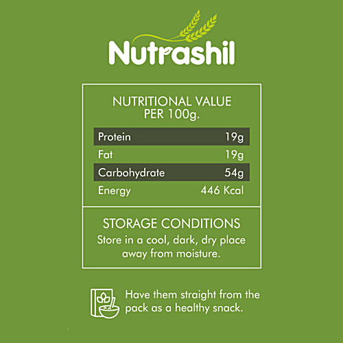 Nutrashil Pumpkin Seeds - Roasted & Salted, 150 g  Good Source of Minerals & Vitamins