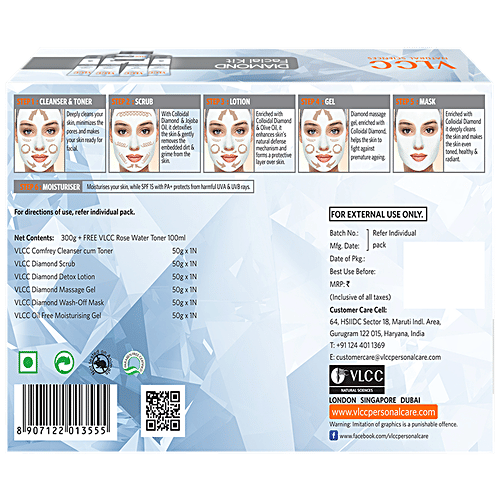 Vlcc Professional Salon Series Diamond Facial Kit, 1 pc  