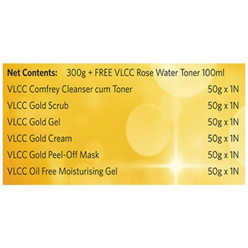 Buy VLCC Professional Salon Series Gold Facial Kit - For Bright & Radiant  Complexion, Paraben Free Online at Best Price of Rs  - bigbasket