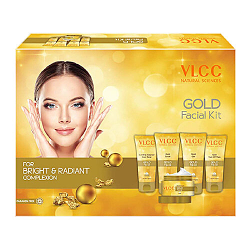 Buy VLCC Professional Salon Series Gold Facial Kit For Bright